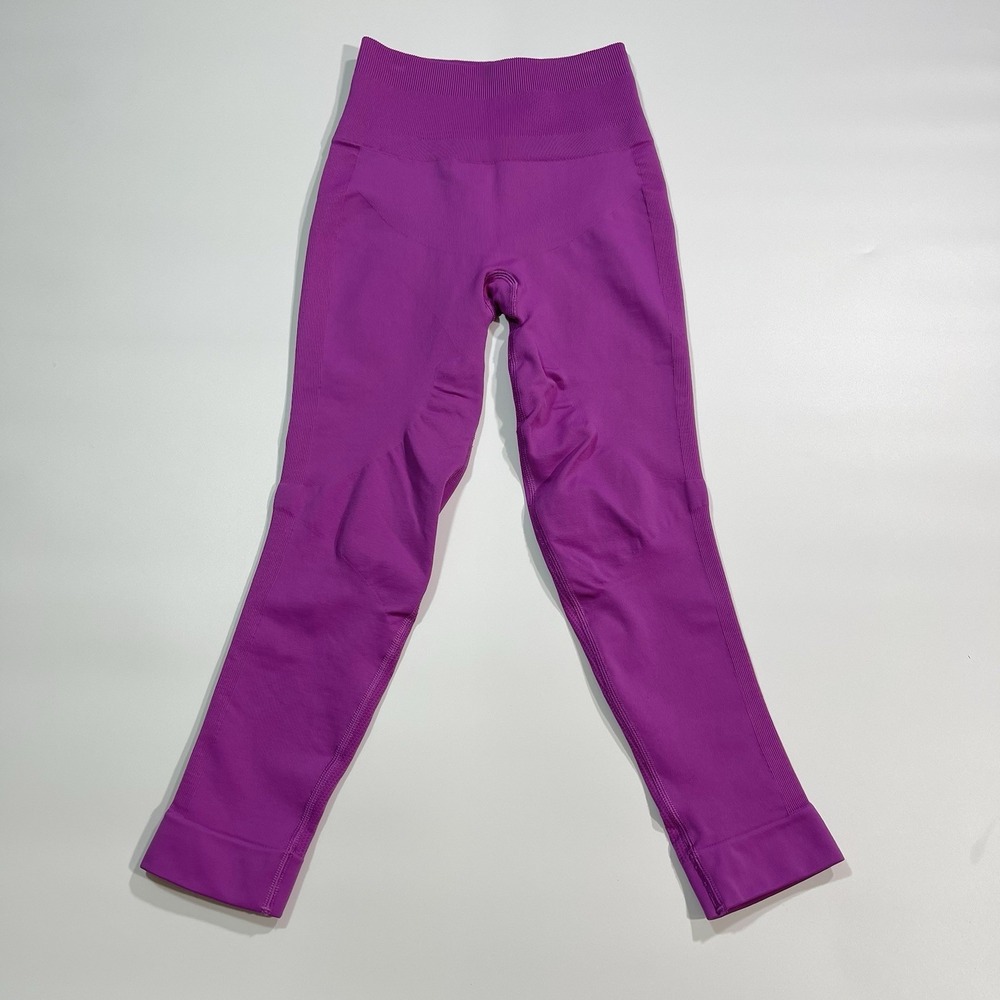 Lululemon Zone In Tight Compression Leggings Size 4 High Rise Pink Gym Yoga